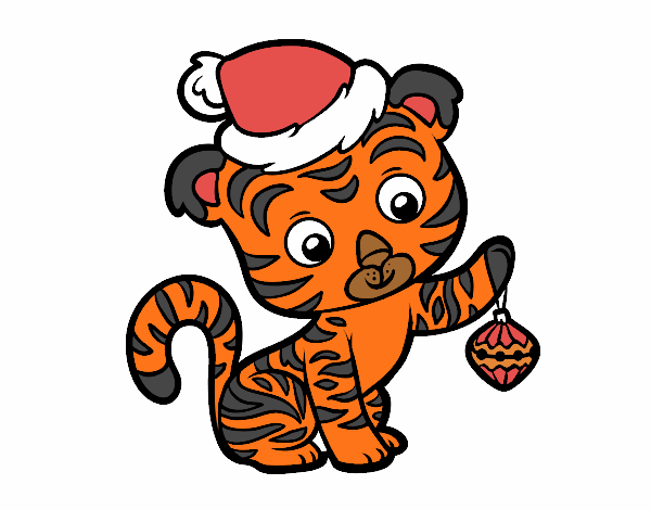 Tigre navideño