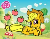 Applejack y sus manzanas