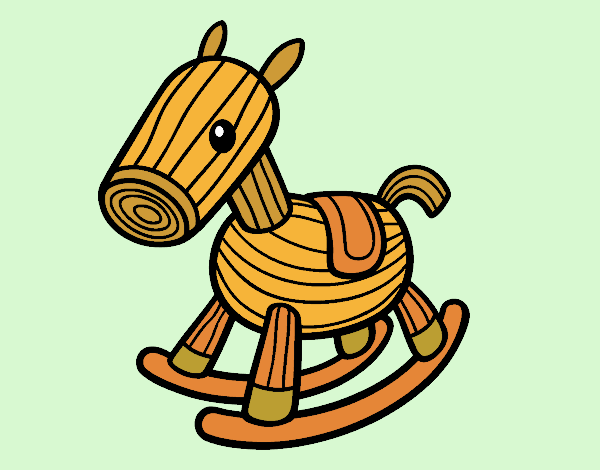 Caballito de madera