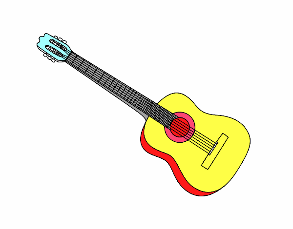 Una guitarra española