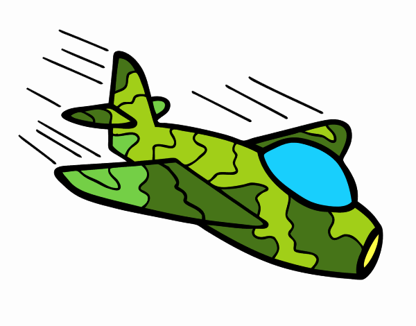 Avión de camuflaje