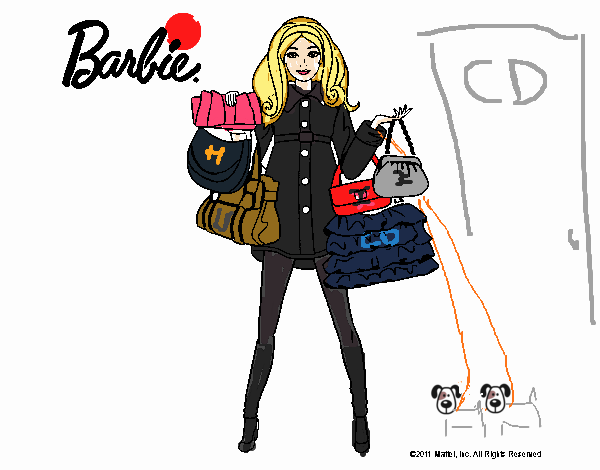 Barbie de compras