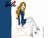 Barbie sentada