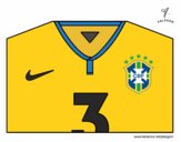 Camiseta del mundial de fútbol 2014 de Brasil