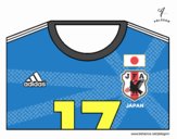 Camiseta del mundial de fútbol 2014 de Japón