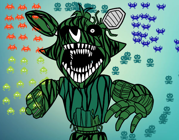 Foxy terrorífico de Five Nights at Freddy's