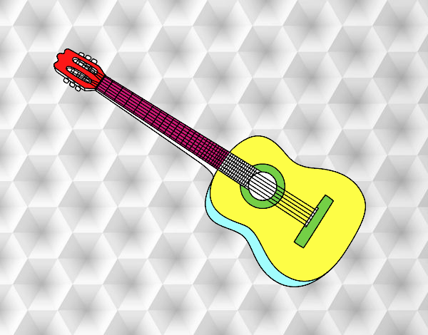 Una guitarra española