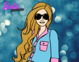 Barbie con gafas de sol