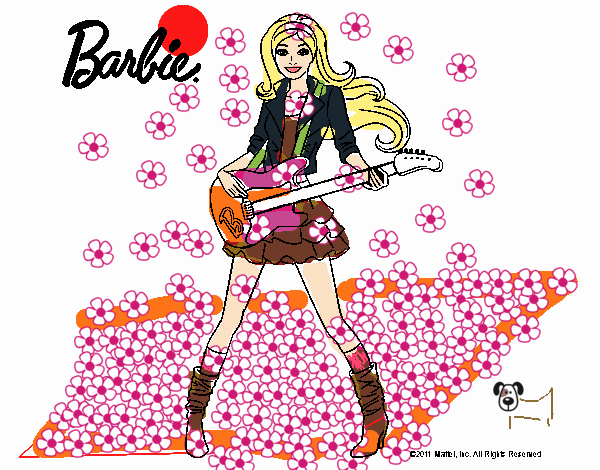 Barbie guitarrista