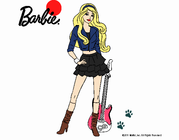 Barbie rockera