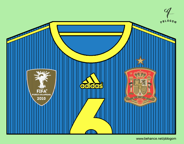 España segunda equipacion