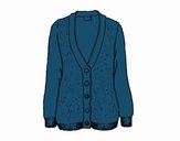 Cardigan de lana