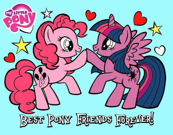 Mejores Pony Amigas para siempre