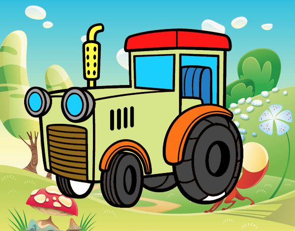 Un tractor