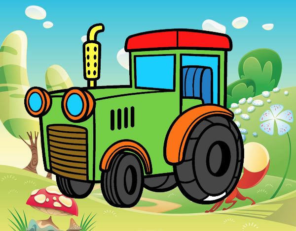 Un tractor