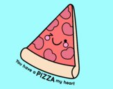 You have a pizza my heart