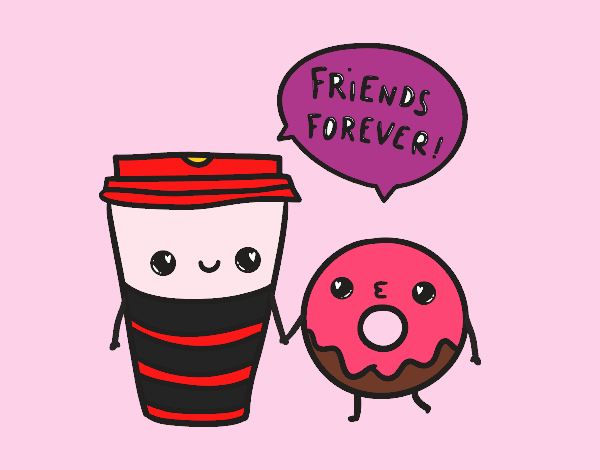 Café y donut