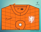 Camiseta del mundial de fútbol 2014 de Holanda