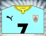 Camiseta del mundial de fútbol 2014 de Uruguay