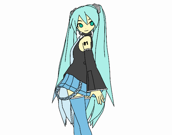 Hatsune Miku vocaloid