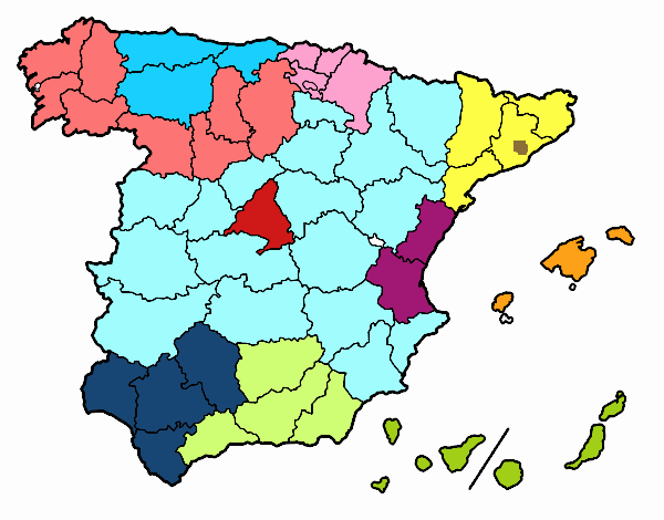 Las provincias de España