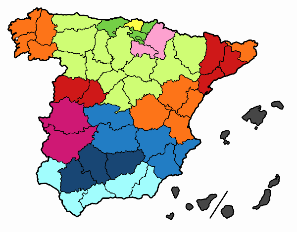 Las provincias de España