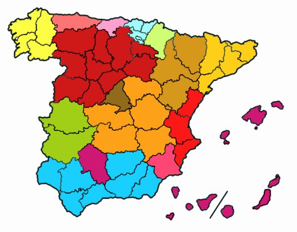 Las provincias de España