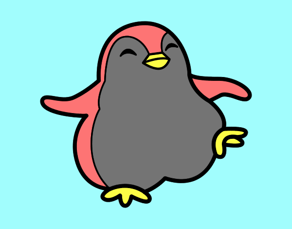 Pingüino bailando