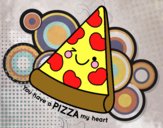 You have a pizza my heart