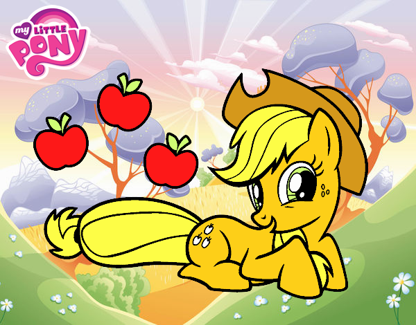 Applejack y sus manzanas