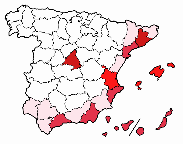 Las provincias de España