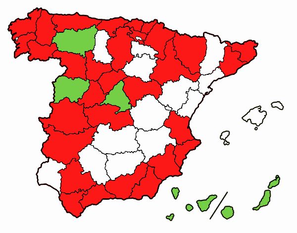 Las provincias de España