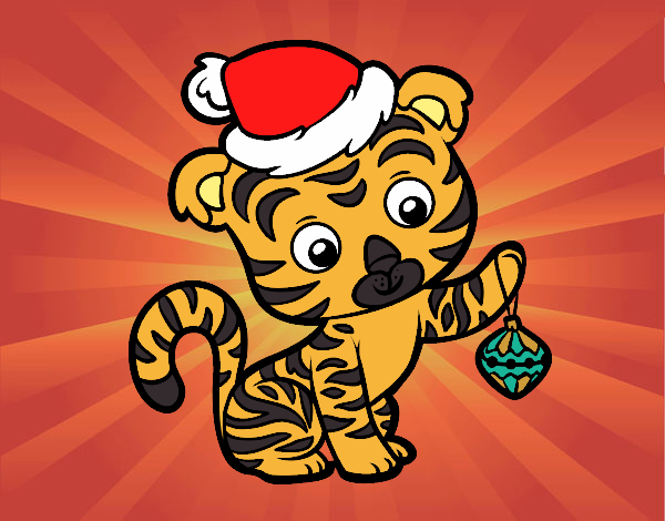 Tigre navideño