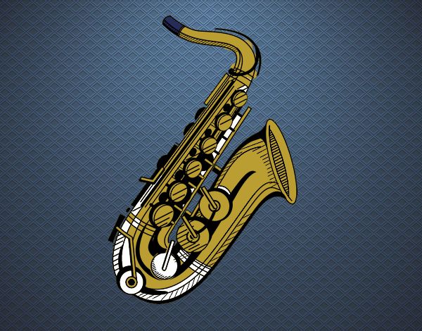 Un saxofón