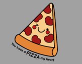 You have a pizza my heart