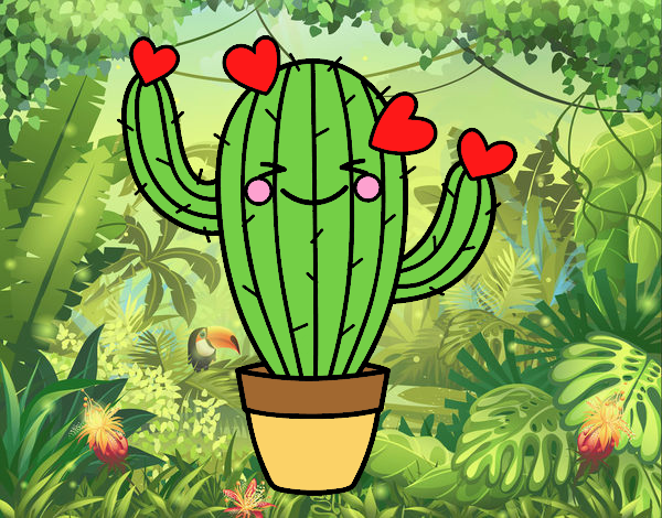 Cactus corazón