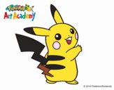 Pikachu de espaldas