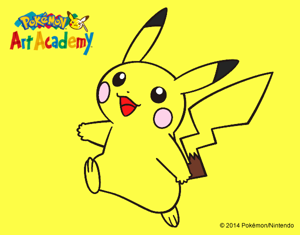 Pikachu en Pokémon Art Academy