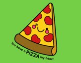 You have a pizza my heart