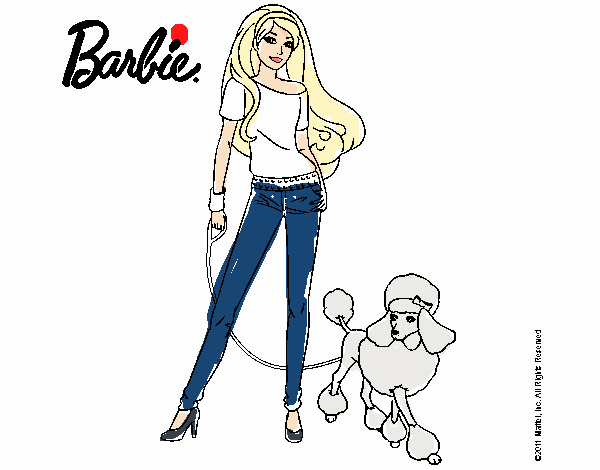 Barbie con look moderno