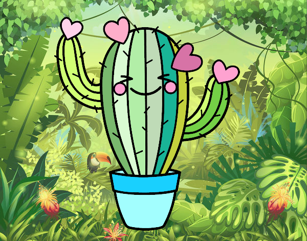 Cactus corazón