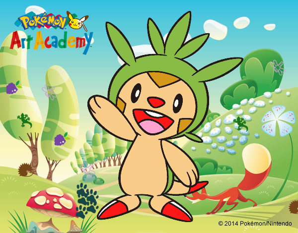 Chespin saludando