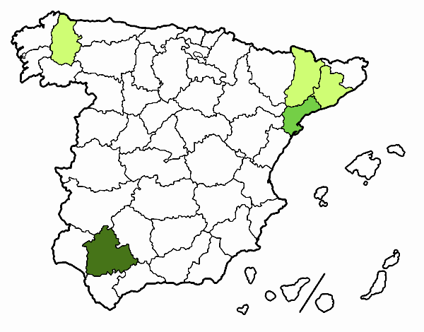 Las provincias de España