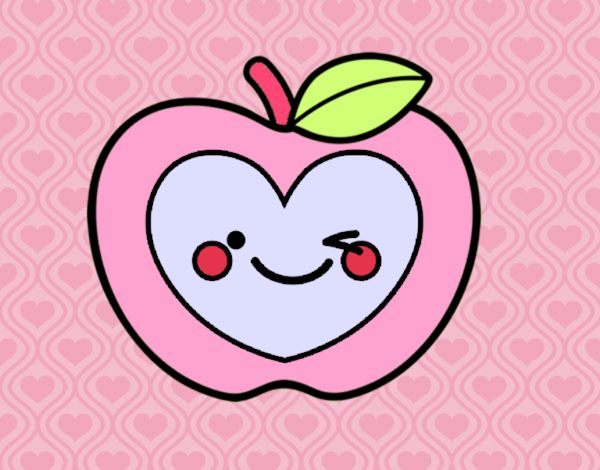 Manzana corazón