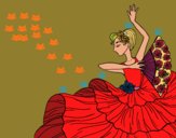 Mujer flamenca