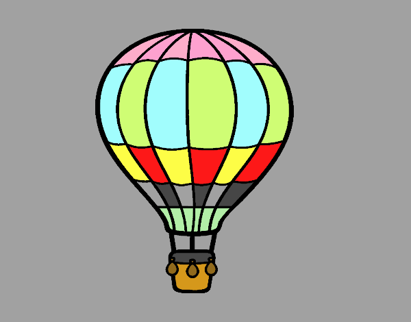 Un globo aerostático