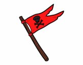 Una bandera pirata