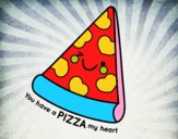 You have a pizza my heart