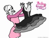 Barbie y su vestido de ballet