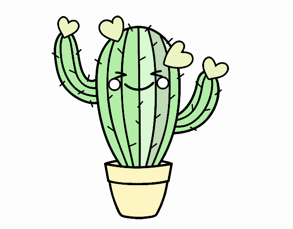 Cactus corazón